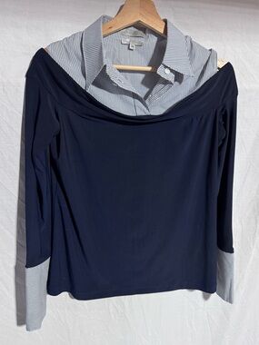 Anatomie off the shoulder two in one blouse Size Medium
